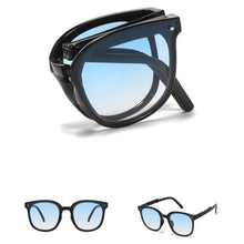 Load image into Gallery viewer, Foldable Sunglasses Summer Trendy Unisex Sunglasses Portable Design for Outdoor Travel Streetwear Accessories
