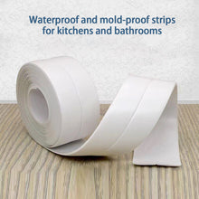 Load image into Gallery viewer, 1 Roll Caulking Waterproof Anti-Mold Sealing Tape Bathroom Shower Toilet Adhesive Gap Cover Kitchen Crevice Sealant Tape

