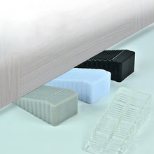 Load image into Gallery viewer, Safety Silicone Door Stopper Wedge Anti-Collision Door Holder for Sliding Swinging Doors and Windproof Security Hardware Home
