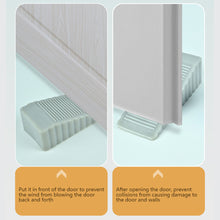 Load image into Gallery viewer, Safety Silicone Door Stopper Wedge Anti-Collision Door Holder for Sliding Swinging Doors and Windproof Security Hardware Home

