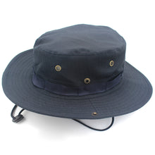 Load image into Gallery viewer, Camouflage Boonie Hat with Adjustable Brim Men Tactical Bucket Sun Caps Suitable For Outdoor Adventure Mountaineering Fishing
