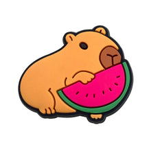 Load image into Gallery viewer, 20Pcs Capybara Series Shoe Charms DIY Accessories PVC Detachable Buckle Garden Shoes Accessories Festival Gift
