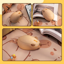 Load image into Gallery viewer, Cute Capybara Wireless Mouse Optical Portable Mute 2.4G Mice Desktop Laptop Universal Computer USB Mice For Pc Office Girl Gifts
