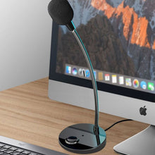 Load image into Gallery viewer, Microphone Studio Speech Speakers USB/3.5mm Jack Plug Wired Microphones For PC Computer Laptop Notebook Loud Speaker
