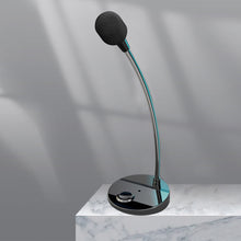 Load image into Gallery viewer, Microphone Studio Speech Speakers USB/3.5mm Jack Plug Wired Microphones For PC Computer Laptop Notebook Loud Speaker
