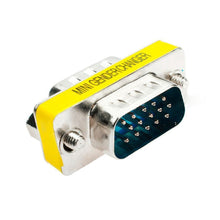 Load image into Gallery viewer, MINI DB15 15Pin Female/Female/Male Gender Changer VGA Plug connector Adapter D-Sub RS232 Serial Plug Connector
