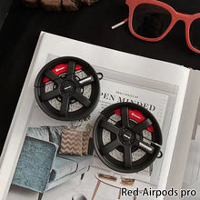 Load image into Gallery viewer, Personalized Creative Tires Case for AirPods 4 3 Airpod Pro 1 2 3 Bluetooth Earbuds Charging Box Protective Earphone Case Cover
