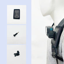 Load image into Gallery viewer, 360 Rotation Bag Backpack Shoulder Strap Mount Holder for GoPro Hero 13 12 11 10 9 DJI Action 5 Pro 4 Insta360 X4 X3 Holders
