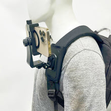 Load image into Gallery viewer, 360 Rotation Bag Backpack Shoulder Strap Mount Holder for GoPro Hero 13 12 11 10 9 DJI Action 5 Pro 4 Insta360 X4 X3 Holders
