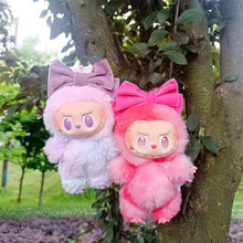 Load image into Gallery viewer, For 17cm Labubu Doll Clothes Fashion Clothing Bow Tie Hair Clip Mini Cute Doll Fashion Accessories
