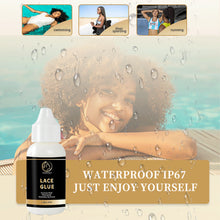 Load image into Gallery viewer, Lace Glue Invisible Waterproof Adhesive Lace Wig Piece Glue Gentle and Strong Adhesive Remover
