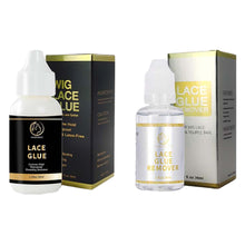 Load image into Gallery viewer, Lace Glue Invisible Waterproof Adhesive Lace Wig Piece Glue Gentle and Strong Adhesive Remover
