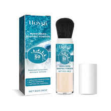 Load image into Gallery viewer, Mineral Facial Protection Powder Lightweight Moisturizing Long-lasting Gentle Oil Controlling Waterproof Sun Protection Sunscreen Cream

