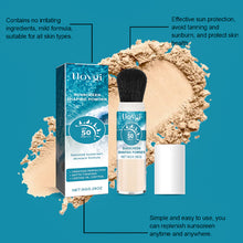 Load image into Gallery viewer, Mineral Facial Protection Powder Lightweight Moisturizing Long-lasting Gentle Oil Controlling Waterproof Sun Protection Sunscreen Cream
