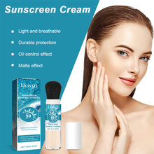 Load image into Gallery viewer, Mineral Facial Protection Powder Lightweight Moisturizing Long-lasting Gentle Oil Controlling Waterproof Sun Protection Sunscreen Cream

