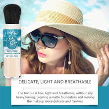Load image into Gallery viewer, Mineral Facial Protection Powder Lightweight Moisturizing Long-lasting Gentle Oil Controlling Waterproof Sun Protection Sunscreen Cream

