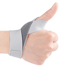 Load image into Gallery viewer, Hand Thumb Eyelash Sheath Simple Wrist Guard Elastic Strap Wrapped and Pressurized Adjustable Finger Wrist Guard
