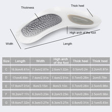 Load image into Gallery viewer, Detachable Combination Breathable Women's Foot Arch Pad Back Pad Flat Foot Insole Men's Footheart Insole Bagged

