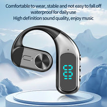 Load image into Gallery viewer, Rotatable Wireless Bluetooth Headphones With Digital Display Open-Ear Business Bone Conduction Clip-On Headphones
