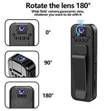 Load image into Gallery viewer, Portable Outdoor Pocket Recorder With 90° Wide-Angle Lens 1080P HD Sports Conference Camera With Back Clip
