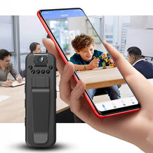 Load image into Gallery viewer, Portable Outdoor Pocket Recorder With 90° Wide-Angle Lens 1080P HD Sports Conference Camera With Back Clip

