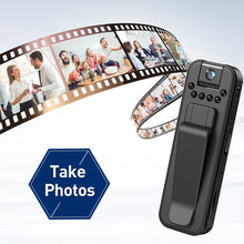 Load image into Gallery viewer, Portable Outdoor Pocket Recorder With 90° Wide-Angle Lens 1080P HD Sports Conference Camera With Back Clip
