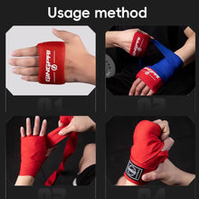 Load image into Gallery viewer, 1Pair Professional Boxing Peak Gel Pads Used With Boxing Straps Finger Joint Protection Pads For Muay Thai Sanshou
