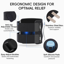 Load image into Gallery viewer, 1PC Adjustable Sports Knee Pads With Pressurized Steel Plates Outdoor Cycling Climbing Shock Absorption Pressure Reduction Protective Gear
