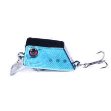 Load image into Gallery viewer, 1PC 4.5CM/7G Lure Cube Fake Bait Rockin' Micro Crankbait Floating Minnow Long Casting Wide Tongue Plate
