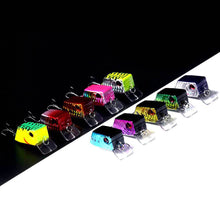Load image into Gallery viewer, 1PC 4.5CM/7G Lure Cube Fake Bait Rockin' Micro Crankbait Floating Minnow Long Casting Wide Tongue Plate
