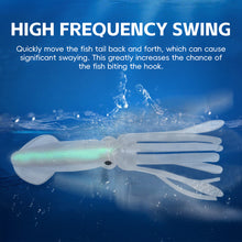 Load image into Gallery viewer, 5PCS 10.5CM/8G Lure Bionic Luminous Squid Soft Bait Hollow Tubular Sea Fishing Octopus Bait
