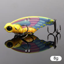 Load image into Gallery viewer, 1PC 8G/14G Lure Bionic Butterfly Metal VIB Bait Long Casting Sinking Hard Bait For Bass Snakehead
