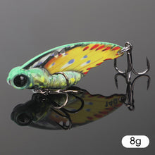 Load image into Gallery viewer, 1PC 8G/14G Lure Bionic Butterfly Metal VIB Bait Long Casting Sinking Hard Bait For Bass Snakehead
