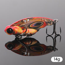Load image into Gallery viewer, 1PC 8G/14G Lure Bionic Butterfly Metal VIB Bait Long Casting Sinking Hard Bait For Bass Snakehead

