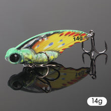 Load image into Gallery viewer, 1PC 8G/14G Lure Bionic Butterfly Metal VIB Bait Long Casting Sinking Hard Bait For Bass Snakehead
