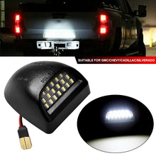 Load image into Gallery viewer, Car LED License Plate Light High Brightness LED Number Plate Lamp for GMC/Chevrolet/Cadillac/Silverado 12V 6500K
