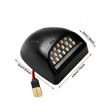 Load image into Gallery viewer, Car LED License Plate Light High Brightness LED Number Plate Lamp for GMC/Chevrolet/Cadillac/Silverado 12V 6500K
