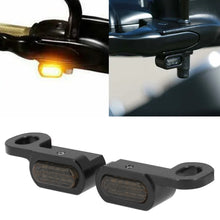 Load image into Gallery viewer, 2Pcs Motorcycle LED Turn Signal Amber Light E Mark For Harley Softail Touring Road King FLTRX FLHT FLHX 14-23 Softail 16-17

