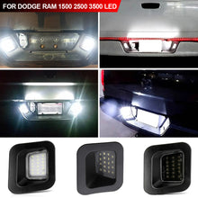 Load image into Gallery viewer, Car LED Number Plate Lamp White License Plate Light Assembly For Dodge RAM 1500 2500 3500 3rd&amp;4th Gen 2003-2018
