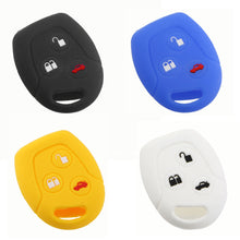 Load image into Gallery viewer, 3 Buttons Car Key Case Cover Remote Holder Fob Silicone For Ford MONDEO FIESTA FOCUS C-MAX S-MAX TRANSIT KA GALAXY
