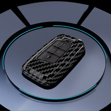 Load image into Gallery viewer, Car Carbon Fiber Pattern Remote Key Cover Case Fob For VW Volkswagen Polo Golf Passat Tiguan Skoda Octavia Seat Leon Altea
