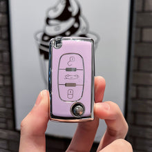 Load image into Gallery viewer, Car Remote Key Shell Case Cover Holder Fob 2 3 Button for Peugeot 308 207 307 3008 5008 Fob for Citroen C2 C3 C4 C8 Accessories
