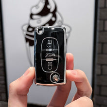 Load image into Gallery viewer, Car Remote Key Shell Case Cover Holder Fob 2 3 Button for Peugeot 308 207 307 3008 5008 Fob for Citroen C2 C3 C4 C8 Accessories

