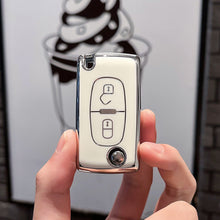 Load image into Gallery viewer, Car Remote Key Shell Case Cover Holder Fob 2 3 Button for Peugeot 308 207 307 3008 5008 Fob for Citroen C2 C3 C4 C8 Accessories

