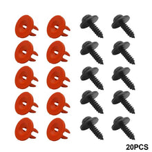 Load image into Gallery viewer, 20Pcs Car Engine Undertray Cover Clips Screws For r Jaguar For Ford Focus Ii 04-11 C-max 03-10 For Mondeo Mk3 00-07 Volvo S40 V50 S60 XC70
