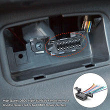Load image into Gallery viewer, 10cm/30cm 16pin J1962F OBD2 Extension Cable Male line to Female Automotive for Car Diagnostic auto Tool OBD 2 Connector ﻿

