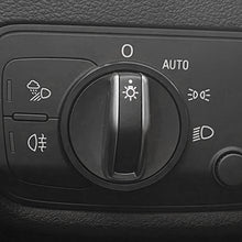 Load image into Gallery viewer, Car Headlight Control Switch Knob Decorative Ring Trim Frame Styling Sticker Auto Interior Accessories For Audi A3 Q2L
