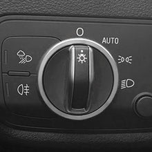 Load image into Gallery viewer, Car Headlight Control Switch Knob Decorative Ring Trim Frame Styling Sticker Auto Interior Accessories For Audi A3 Q2L
