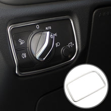 Load image into Gallery viewer, Stainless Steel Car Head Light Switch Panel Frame Cover Sticker Accessories for Audi A3 8V 2014 - 2019 LHD
