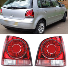 Load image into Gallery viewer, Car Rear Tail Light Lamp Housing Warning Bumper Light Without Bulbs For Volkswagen VW POLO 9N 9N3 Hatchback 2006 - 2010 Without Bulb
